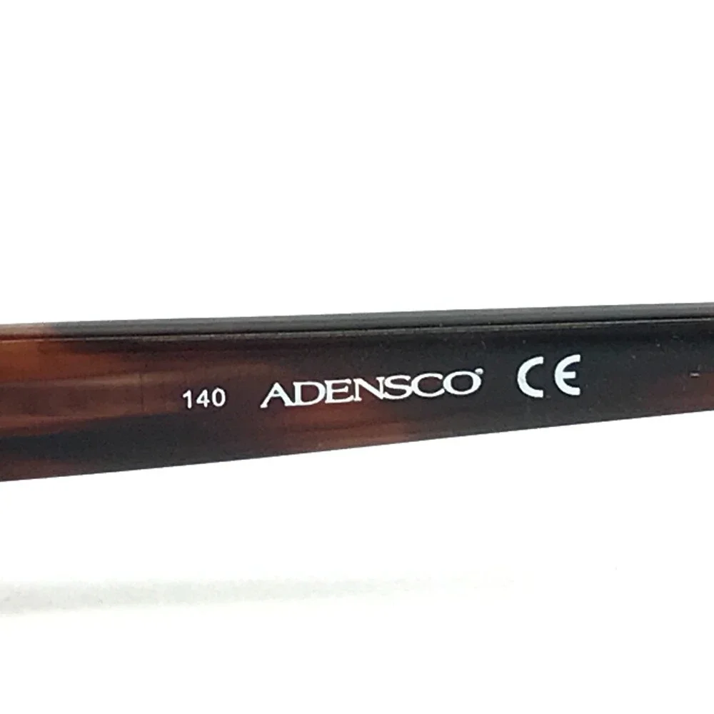 Adensco Eyeglasses Frames ANTHONY RX1 Black Brown Rectangle Half Rim 51-18-140